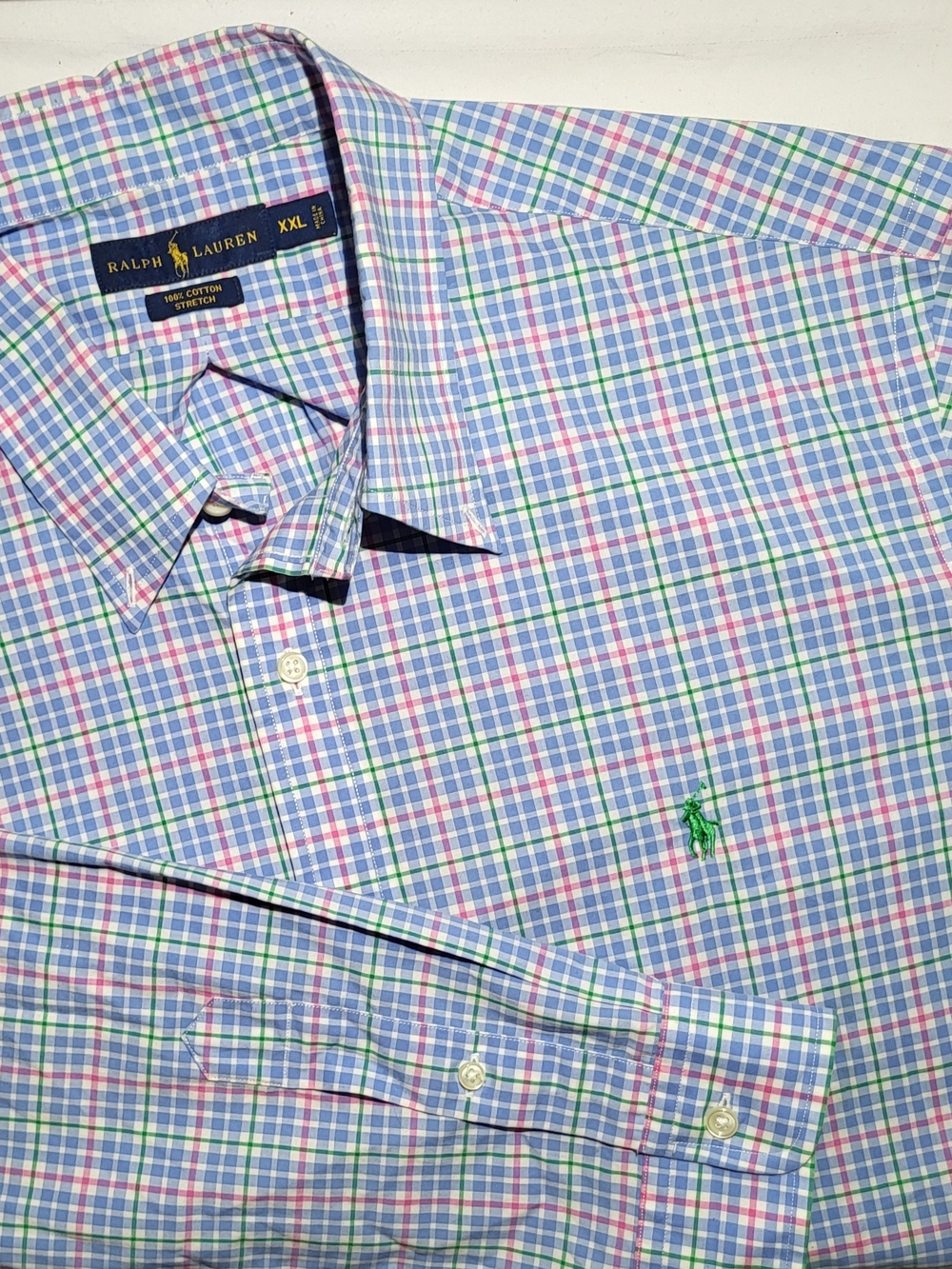 Ralph Lauren Men's Multi-Color Plaid Button-Down Shirt